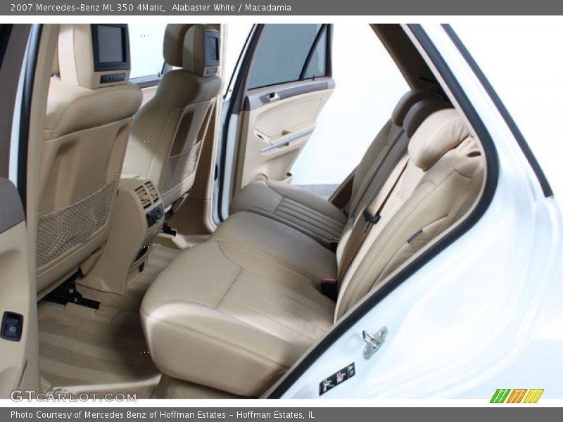 Alabaster White / Macadamia 2007 Mercedes-Benz ML 350 4Matic