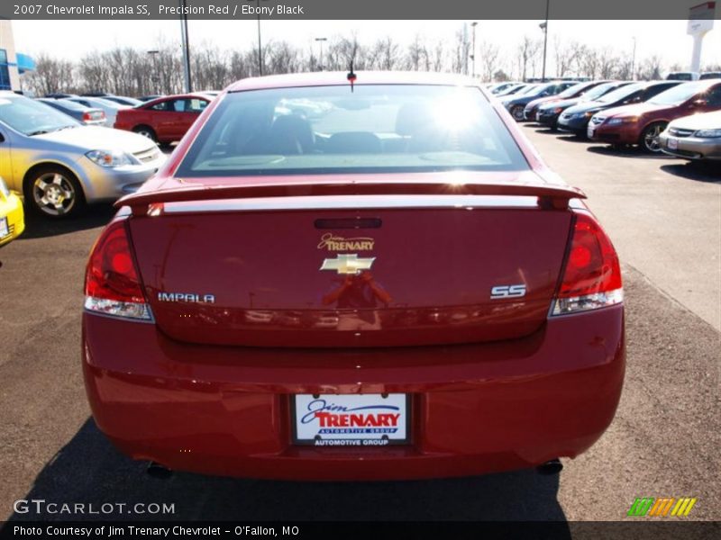 Precision Red / Ebony Black 2007 Chevrolet Impala SS