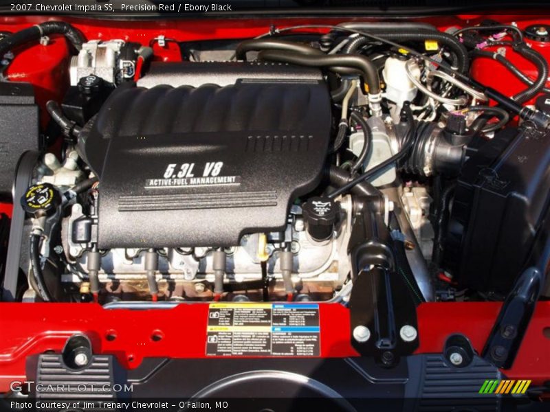 Precision Red / Ebony Black 2007 Chevrolet Impala SS