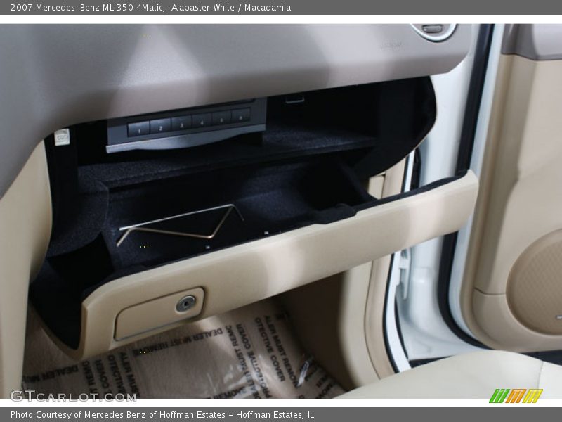 Alabaster White / Macadamia 2007 Mercedes-Benz ML 350 4Matic