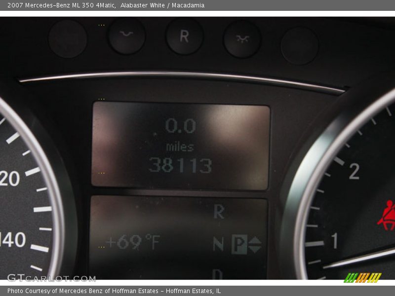 Alabaster White / Macadamia 2007 Mercedes-Benz ML 350 4Matic
