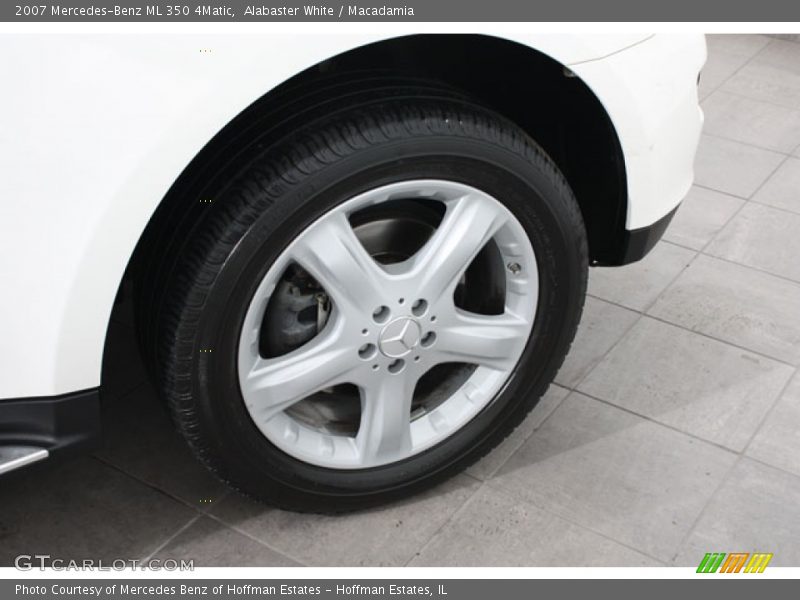 Alabaster White / Macadamia 2007 Mercedes-Benz ML 350 4Matic