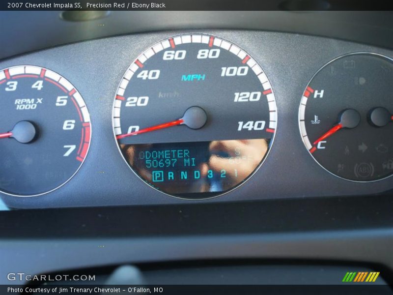 Precision Red / Ebony Black 2007 Chevrolet Impala SS