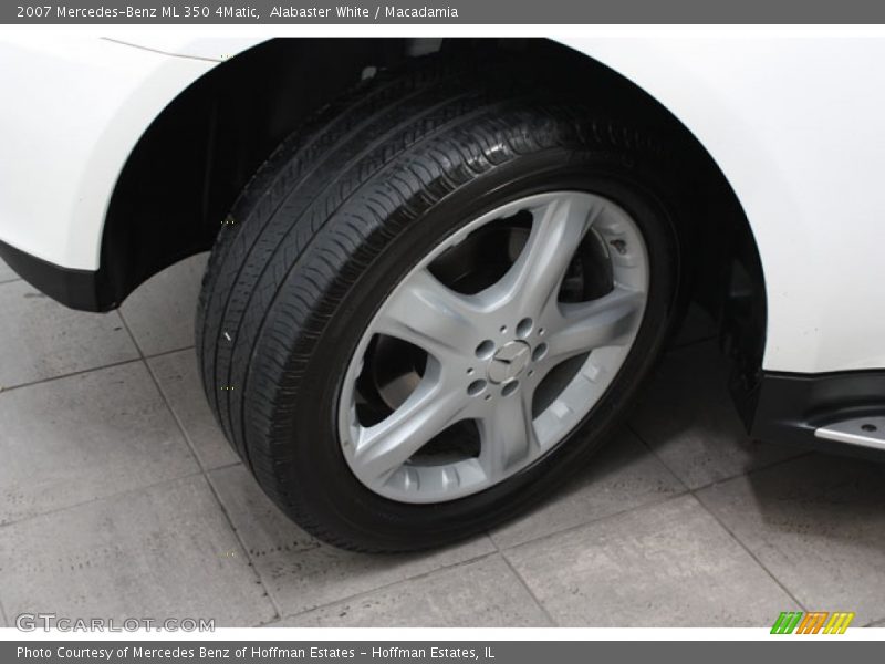 Alabaster White / Macadamia 2007 Mercedes-Benz ML 350 4Matic