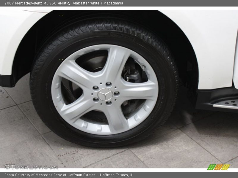 Alabaster White / Macadamia 2007 Mercedes-Benz ML 350 4Matic