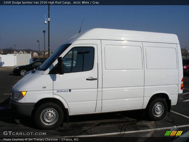 Arctic White / Gray 2006 Dodge Sprinter Van 2500 High Roof Cargo