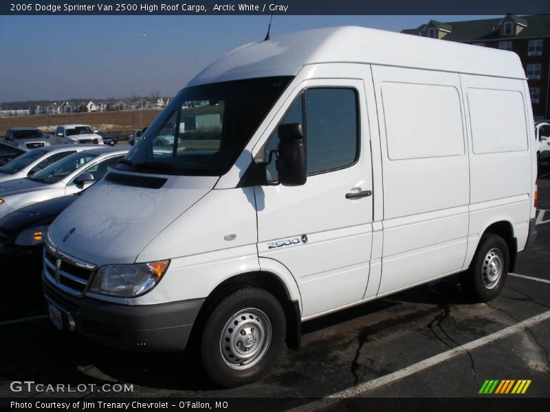 Arctic White / Gray 2006 Dodge Sprinter Van 2500 High Roof Cargo
