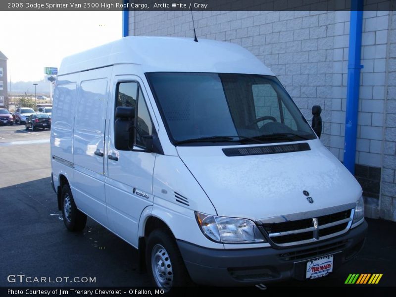 Arctic White / Gray 2006 Dodge Sprinter Van 2500 High Roof Cargo