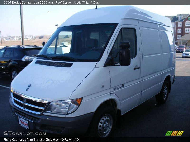 Arctic White / Gray 2006 Dodge Sprinter Van 2500 High Roof Cargo