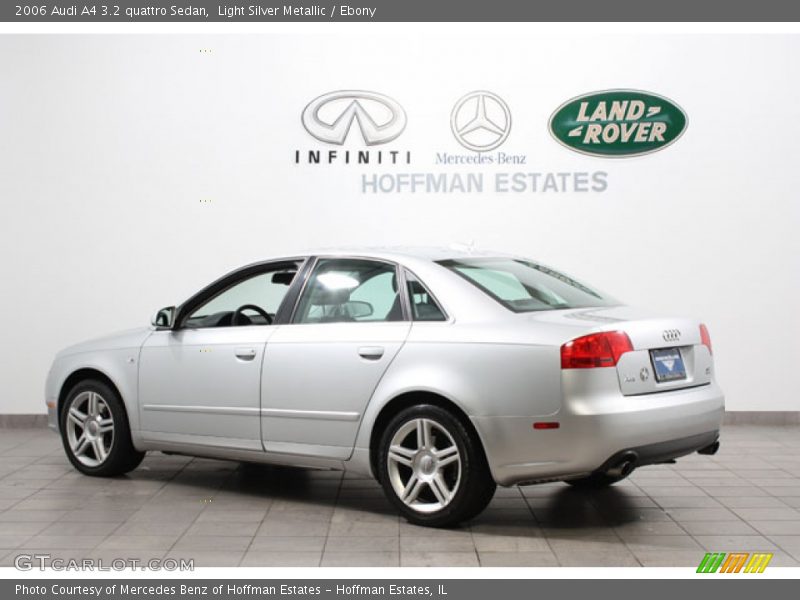 Light Silver Metallic / Ebony 2006 Audi A4 3.2 quattro Sedan