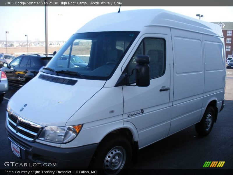Arctic White / Gray 2006 Dodge Sprinter Van 2500 High Roof Cargo