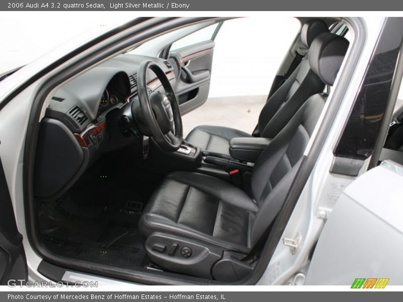 Light Silver Metallic / Ebony 2006 Audi A4 3.2 quattro Sedan