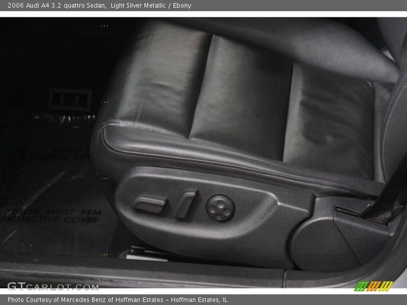 Light Silver Metallic / Ebony 2006 Audi A4 3.2 quattro Sedan