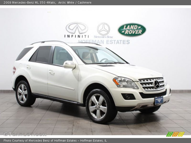 Arctic White / Cashmere 2009 Mercedes-Benz ML 350 4Matic