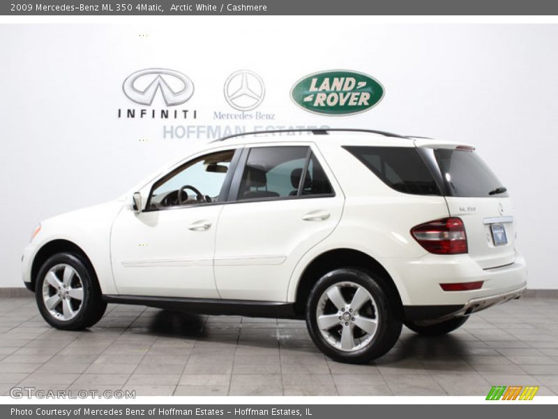 Arctic White / Cashmere 2009 Mercedes-Benz ML 350 4Matic
