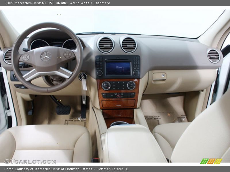 Arctic White / Cashmere 2009 Mercedes-Benz ML 350 4Matic