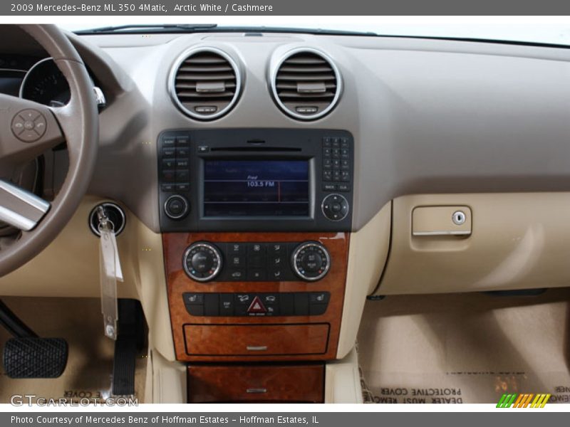 Arctic White / Cashmere 2009 Mercedes-Benz ML 350 4Matic