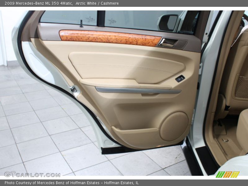 Arctic White / Cashmere 2009 Mercedes-Benz ML 350 4Matic
