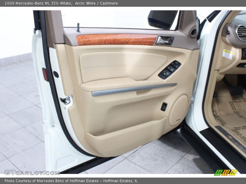 Arctic White / Cashmere 2009 Mercedes-Benz ML 350 4Matic