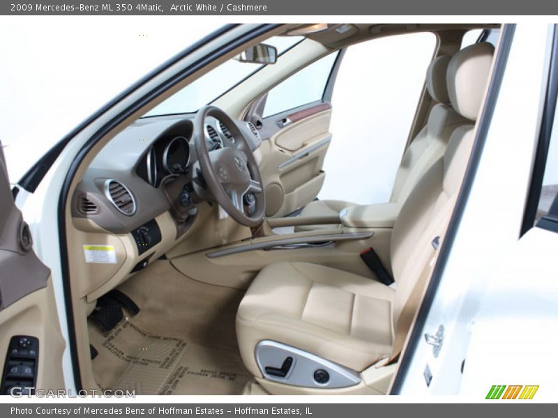 Arctic White / Cashmere 2009 Mercedes-Benz ML 350 4Matic