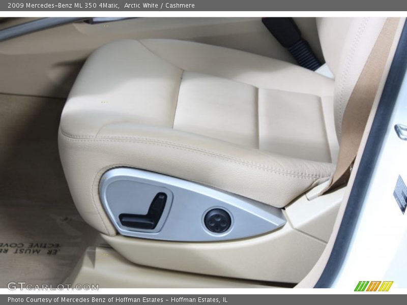 Arctic White / Cashmere 2009 Mercedes-Benz ML 350 4Matic