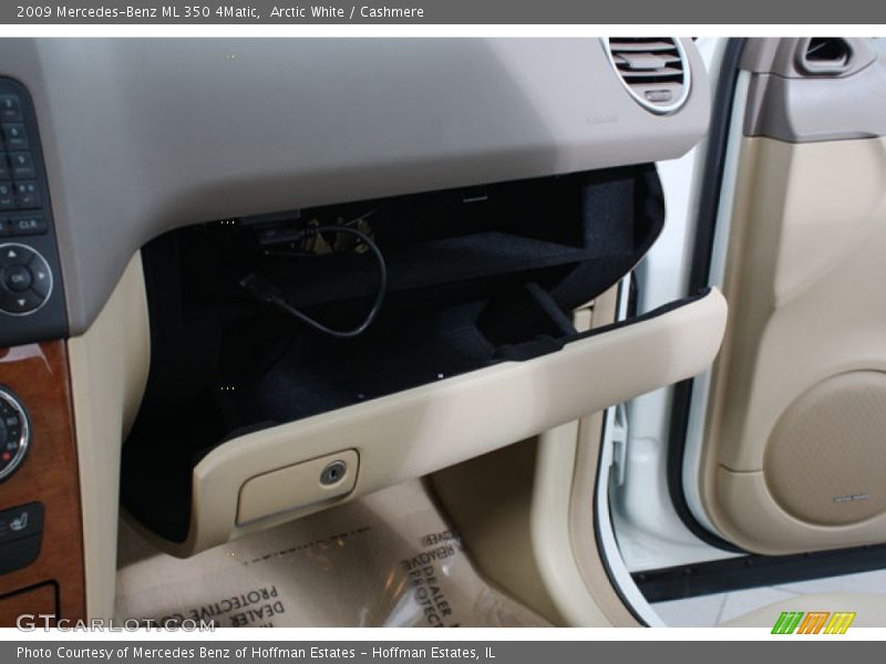 Arctic White / Cashmere 2009 Mercedes-Benz ML 350 4Matic