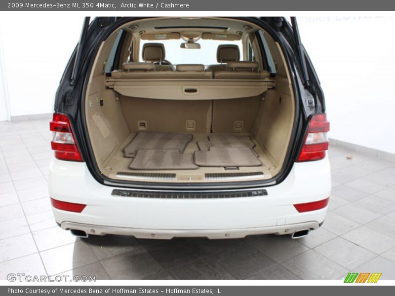 Arctic White / Cashmere 2009 Mercedes-Benz ML 350 4Matic