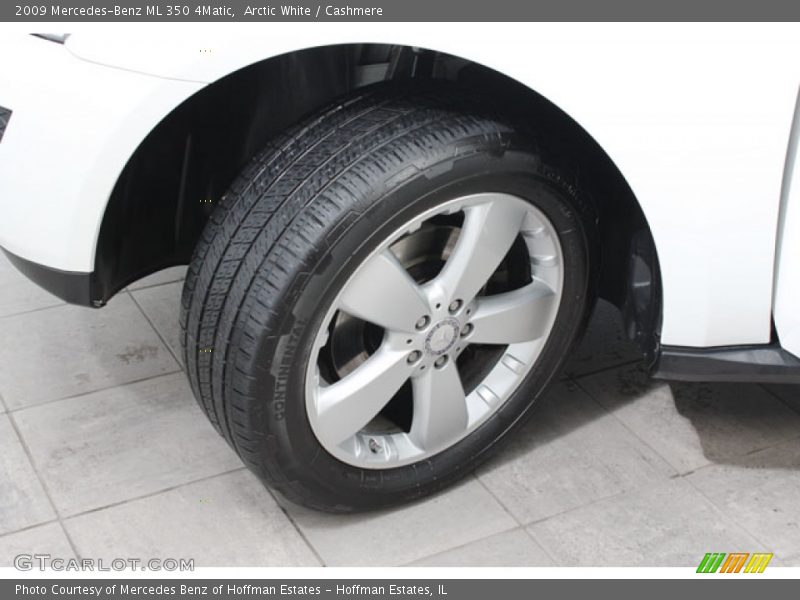 Arctic White / Cashmere 2009 Mercedes-Benz ML 350 4Matic