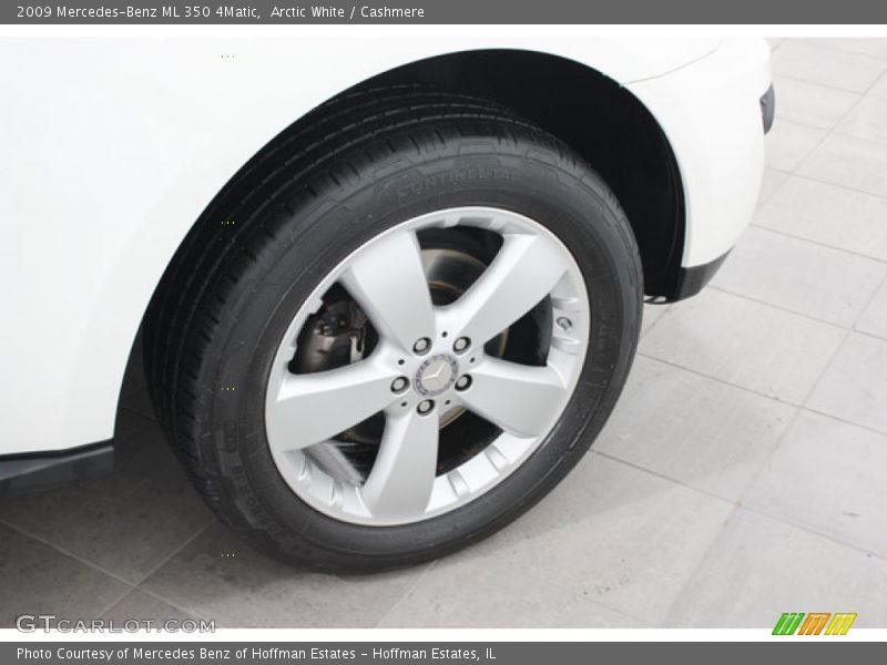 Arctic White / Cashmere 2009 Mercedes-Benz ML 350 4Matic