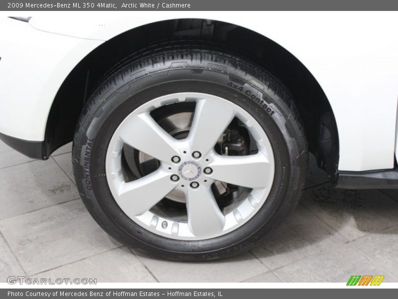 Arctic White / Cashmere 2009 Mercedes-Benz ML 350 4Matic