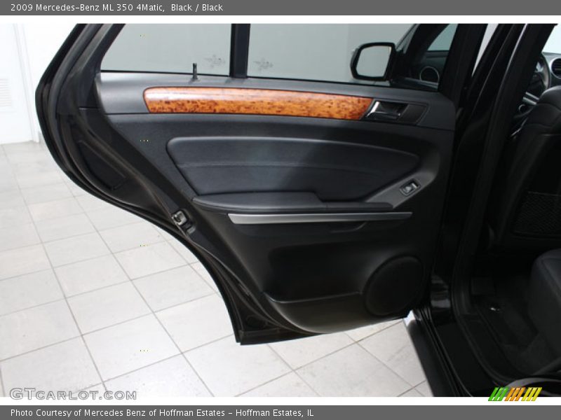 Black / Black 2009 Mercedes-Benz ML 350 4Matic