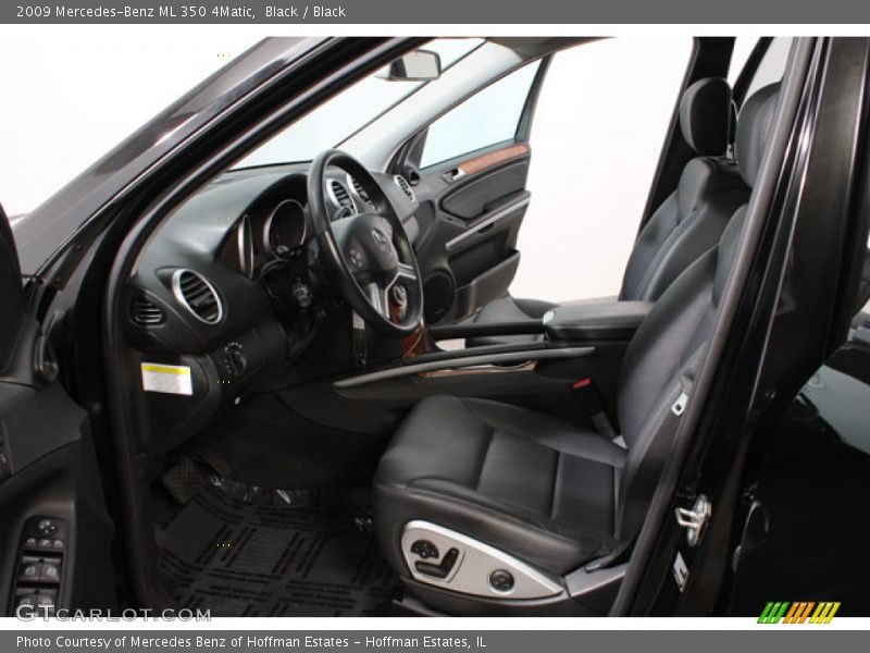 Black / Black 2009 Mercedes-Benz ML 350 4Matic