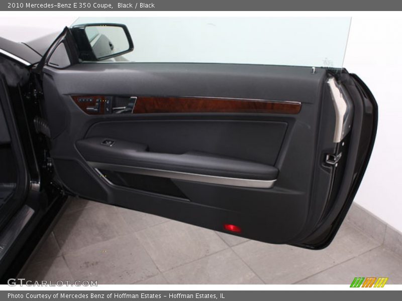Black / Black 2010 Mercedes-Benz E 350 Coupe