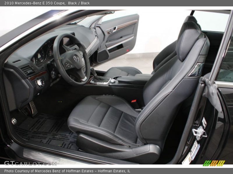Black / Black 2010 Mercedes-Benz E 350 Coupe