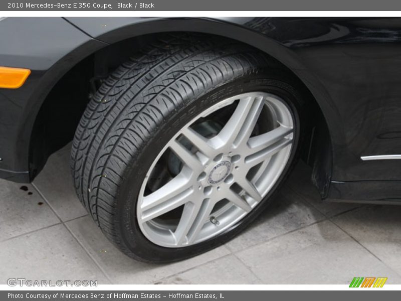 Black / Black 2010 Mercedes-Benz E 350 Coupe