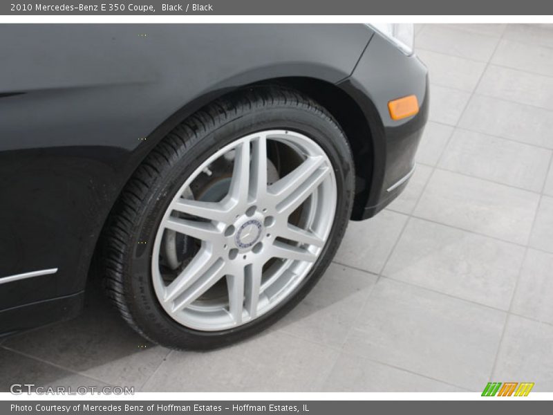 Black / Black 2010 Mercedes-Benz E 350 Coupe