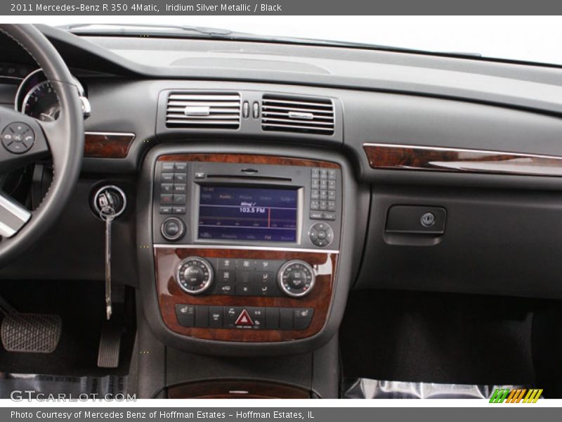 Iridium Silver Metallic / Black 2011 Mercedes-Benz R 350 4Matic