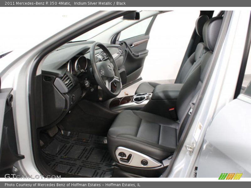 Iridium Silver Metallic / Black 2011 Mercedes-Benz R 350 4Matic
