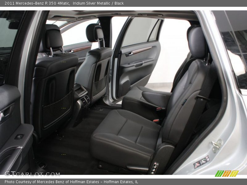 Iridium Silver Metallic / Black 2011 Mercedes-Benz R 350 4Matic