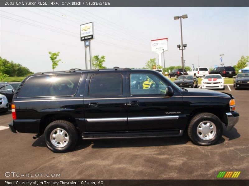 Onyx Black / Neutral/Shale 2003 GMC Yukon XL SLT 4x4