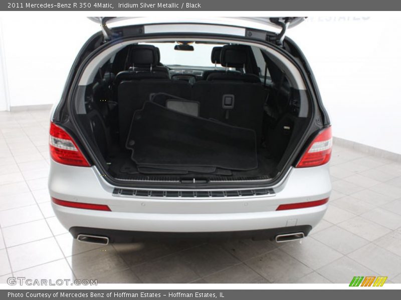 Iridium Silver Metallic / Black 2011 Mercedes-Benz R 350 4Matic