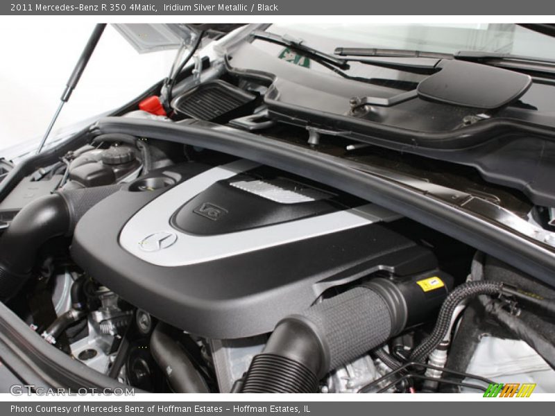 Iridium Silver Metallic / Black 2011 Mercedes-Benz R 350 4Matic