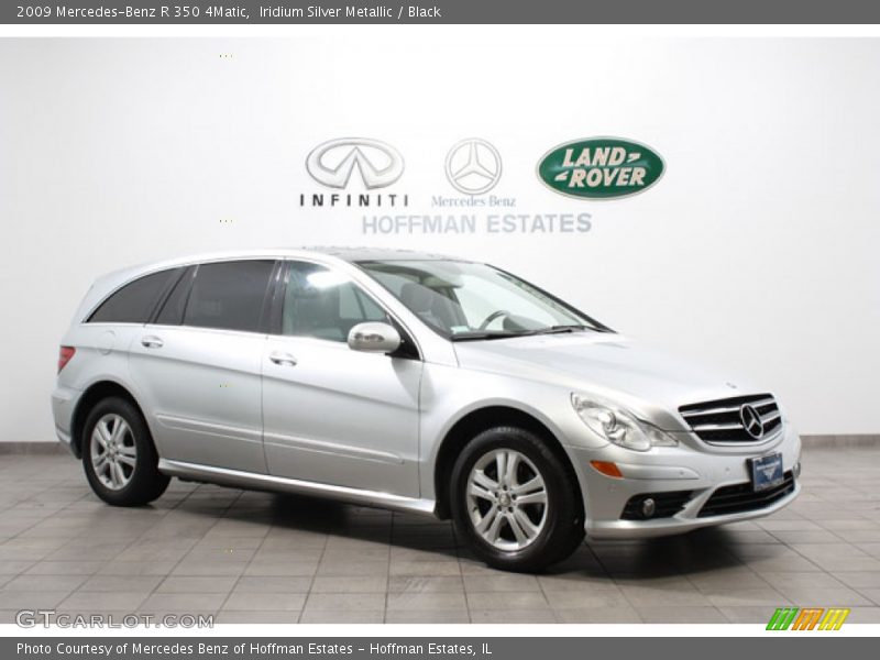 Iridium Silver Metallic / Black 2009 Mercedes-Benz R 350 4Matic