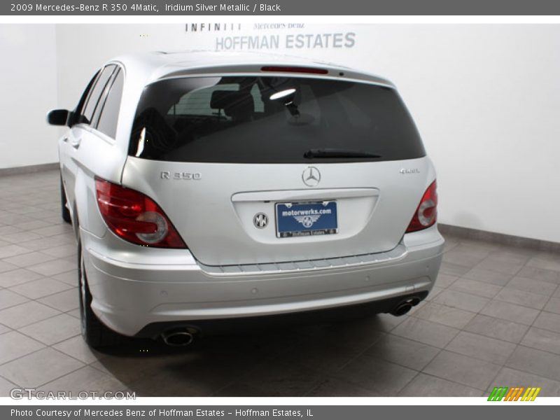 Iridium Silver Metallic / Black 2009 Mercedes-Benz R 350 4Matic