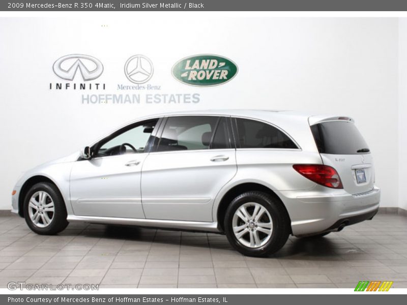 Iridium Silver Metallic / Black 2009 Mercedes-Benz R 350 4Matic
