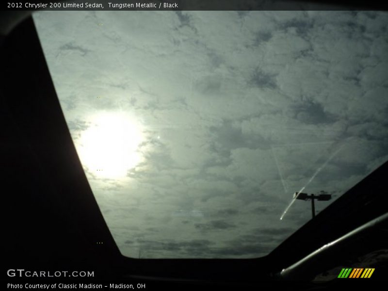 Tungsten Metallic / Black 2012 Chrysler 200 Limited Sedan