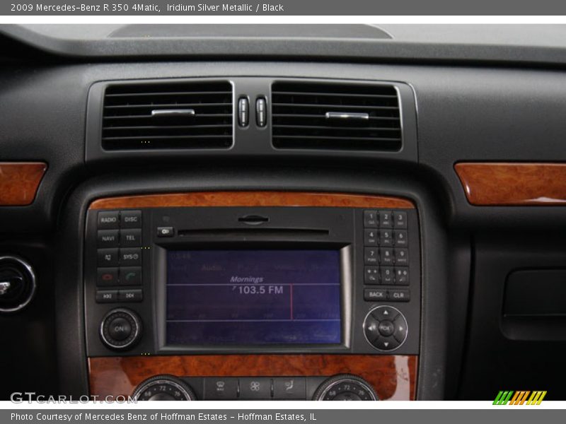 Iridium Silver Metallic / Black 2009 Mercedes-Benz R 350 4Matic