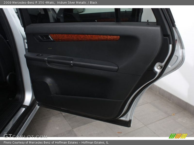 Iridium Silver Metallic / Black 2009 Mercedes-Benz R 350 4Matic