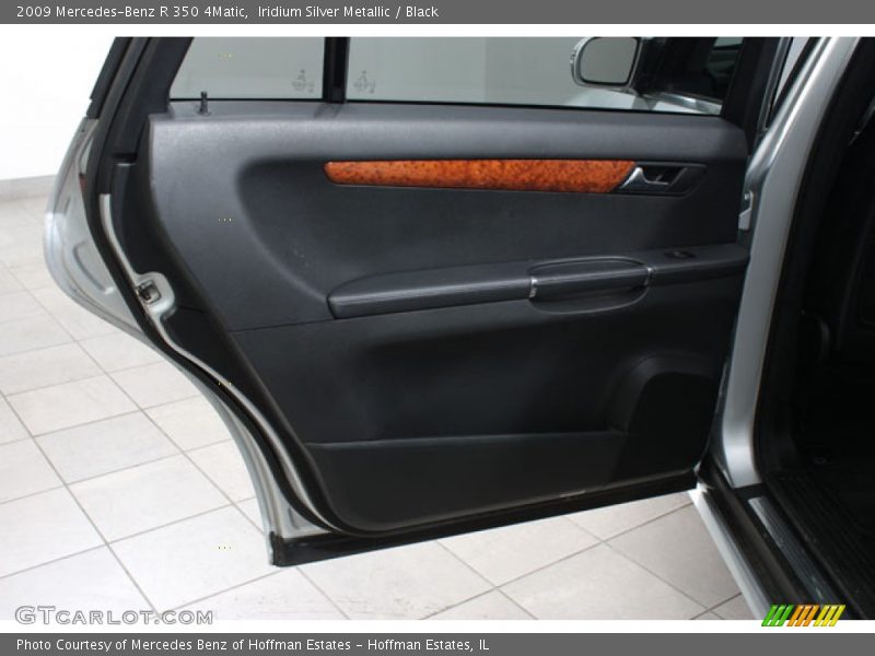 Iridium Silver Metallic / Black 2009 Mercedes-Benz R 350 4Matic