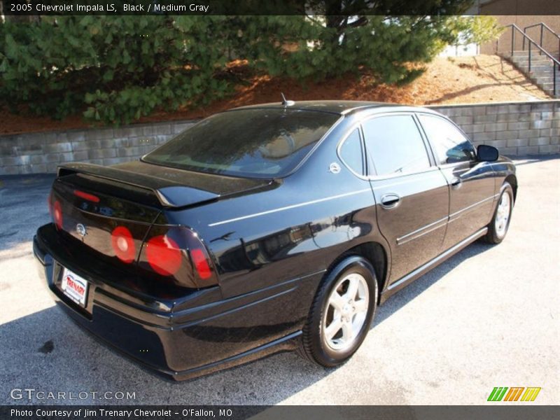 Black / Medium Gray 2005 Chevrolet Impala LS